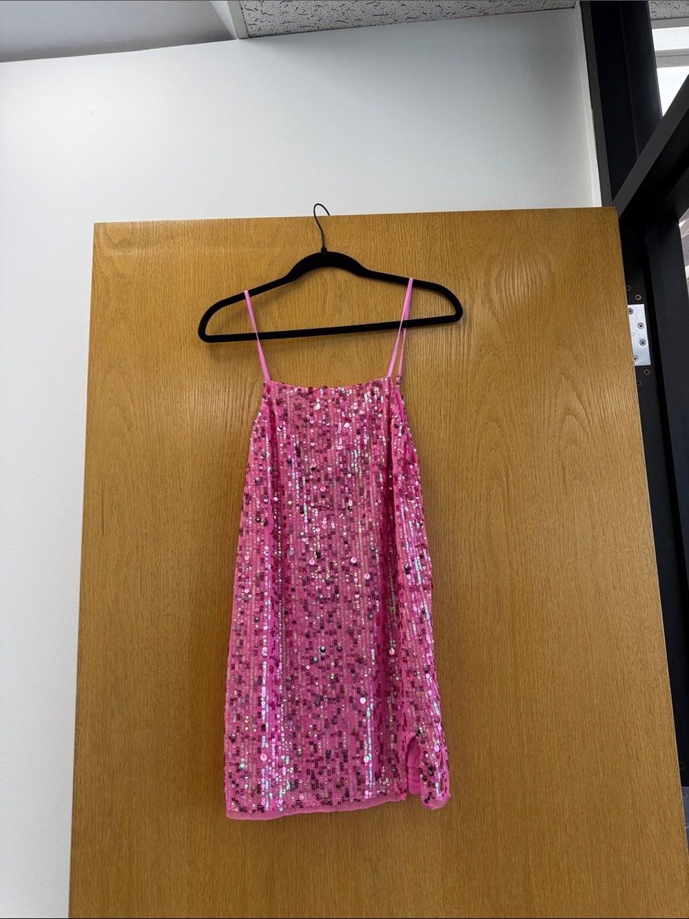 Pink Sequin Slip Dress - intimately by free people